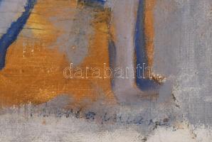 Barta Mária (1897-1969): Alakok. Olaj, vászon, jelezve jobbra lent, fakeretben. 31,5x41,5 cm