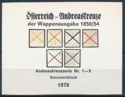 1979 Andráskeresztes osztrák kiadású emlékív