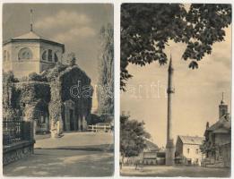 30 db MODERN magyarországi város képeslap (1950-es évek) / 30 modern Hungarian town postcards (1950s...