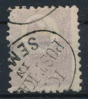 1871 Kőnyomat 25kr halványibolya, jó minőségű bélyeg "K. (K.) POST-KA(SSE) SEM(LIN)" (55.000)