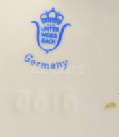 Unterweissbach primadonna. Biszkvit és mázas porcelán, jelzett, hibátlan, m: 21 cm