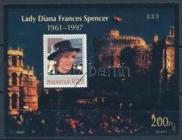 1997/K18 Lady Diana Spencer karton emlékív
