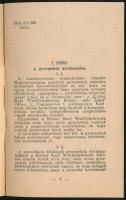 1918 Bp., Károly király gyermeknyaraltatása magyar területen lefolyó részének szabályai, 22p