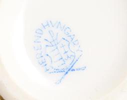 Herendi Viktória mintás ékszeres edény, jelzett, hibátlan, d: 7 cm