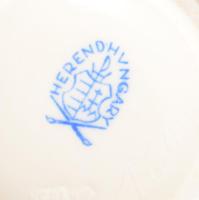 Herendi rózsamintás tejkiöntő, jelzett, hibátlan, m: 8 cm