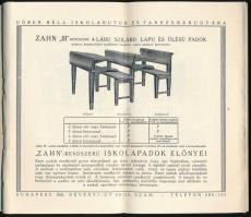 cca 1930 Bp. XIII., Dören Béla Iskolabútor, Tornatermi Berendezés, Sporteszköz- és Tanszerárugyár is...