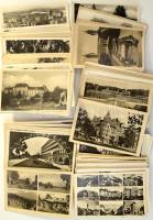 100 db MODERN magyarországi kisalakú város képeslap / 100 modern Hungarian town postcards