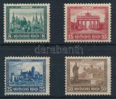 Deutsches Reich 1930 Épületek I. sor Mi 450-453 (Mi EUR 150.-)