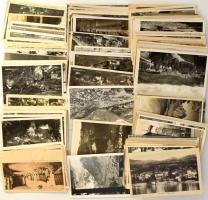 180 db RÉGI megíratlan kisalakú külföldi város képeslap / 180 pre-1945 unused foreign town postcards