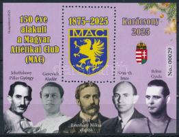 2025 150 éves a MAC Karácsony ajándék emlékív (No. 00029)