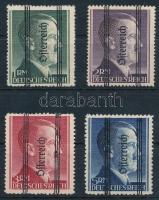 Ausztria 1945 Forgalmi bélyegek Mi 693 II - 696 II (Mi EUR 500.-)