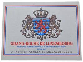 Luxemburg 1994. 500Fr Ag "A felszabadulás 50. évfordulója / I. János" bliszterben T:PP pat...