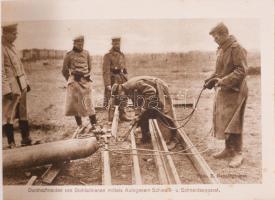 I világháború, Katonai életképek a frontról, városokból, háborús pusztításról, 100 db nyomtatott kép...