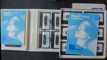 Relaxa kazettás oktató anyagok angol és orosz nyelven