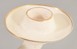 Bavaria porcelán gyertyatartó, jelzett, minimális kopással 30 cm