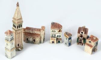 Műgyanta építő játék elemek, 14 cm ig