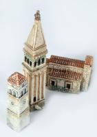 Műgyanta építő játék elemek, 14 cm ig