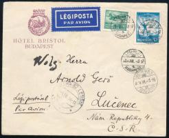 1934 Légi levél Losoncra