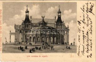 1904 Igló, Iglau, Spisská Nová Ves; Színház és Vigadó. Matz Gusztáv kiadása / theatre (vágott / cut)