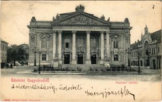 1903 Nagyvárad, Oradea; Szigligeti színház. Helyfi László kiadása / theatre (EK)