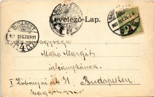 1903 Nagyvárad, Oradea; Szigligeti színház. Helyfi László kiadása / theatre (EK)