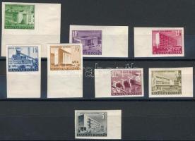 1951 Épületek I. sor 7 ívszéli vágott értéke