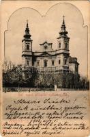 1903 Nagyvárad, Oradea; Latin szertartású püspöki palota és székesegyház. I. D.K.F.E. 5. / bishop's palace and cathedral (fl)