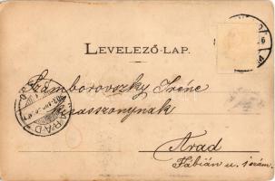 1903 Nagyvárad, Oradea; Latin szertartású püspöki palota és székesegyház. I. D.K.F.E. 5. / bishop ...