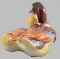 Herendi vadkacsa pár. Kézzel festett, jelzett, hibátlan 10 cm