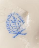 Herendi vadkacsa pár. Kézzel festett, jelzett, hibátlan 10 cm