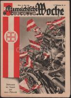 1934 Bécs, Österreischische Woche 2. évfolyam 19. szám, benne Engelbert Dollfuß