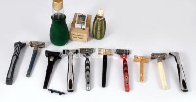 Kis doboznyi vegyes borotválkozási tétel.