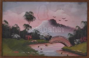 3 darab retro falidísz kép, h: 30 cm alatt