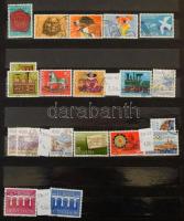 Svájc gyűjtemény 1970-től kb 2008-ig, hozzá kevés Hivatalos és Nemzetközi szervezetek, 5 db jó A4-es...