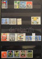 Svájc gyűjtemény 1970-től kb 2008-ig, hozzá kevés Hivatalos és Nemzetközi szervezetek, 5 db jó A4-es...