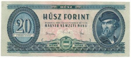 1965. 20Ft T:F szép papír Adamo F14