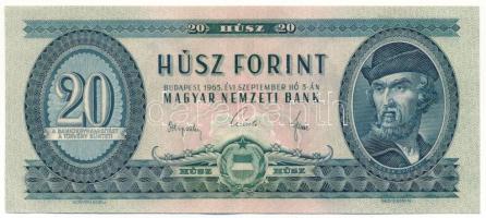 1965. 20Ft T:F szép papír Adamo F14