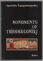 Papagiannopoulos, Apostolos: Monuments of Thessaloniki. Thessaloniki, Rekos. Plakát méretű térképmelléklettel. Kiadói papírkötés, jó állapotban.