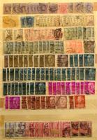 Vegyes külföldi anyag, benne európai és tengerentúli országok kiadásai, 7 db A4-es berakóban és egy ...