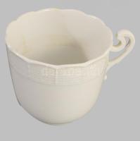 Herendi csésze alátéttel, benyomott jelzéssel, d: 14,5 cm
