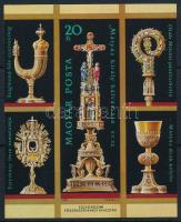 1987 Esztergomi kincstár vágott blokk (5.000)