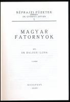 Balogh Ilona: Magyar Fatornyok. Néprajzi Füzetek 1. A Sóstói Múzeumfalu Kiskönyvtára 2. Szerk.: Páll...
