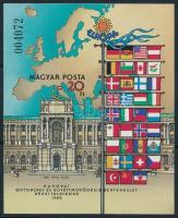 1986 Európai Biztonsági és Együttműködési értekezlet (X.) - Bécs vágott blokk (5.000)