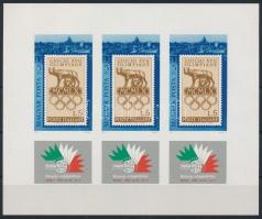 1985 ITALIA (II.) vágott kisív (4.000)