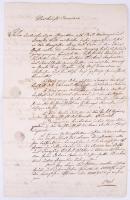 ca 1700-1800 Antikvárius készlet maradvány, kb 50 db kézirat, levél, nyugta, feljegyzés, rajz, szerz...