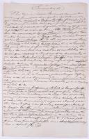 ca 1700-1800 Antikvárius készlet maradvány, kb 50 db kézirat, levél, nyugta, feljegyzés, rajz, szerz...