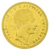 Ausztria 1863A Dukát Au "Ferenc József" (3,45g/0.986) T:XF Austria 1863A Ducat Au "Franz Joseph" (3,45g/0.986) C:XF Krause KM#2264
