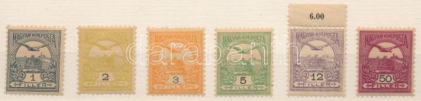 1904 6 db Turul bélyeg