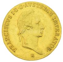 1828E Dukát Au "I. Ferenc" Gyulafehérvár (3,52g/0.986) T:XF Hungary 1828E Ducat Au "Francis II" Alba Iulia (3,52g/0.986) C:XF Adamo C50