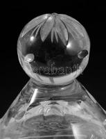 Kristály nagy bonmbonniere, hibátlan m: 22 cm, d: 16 cm